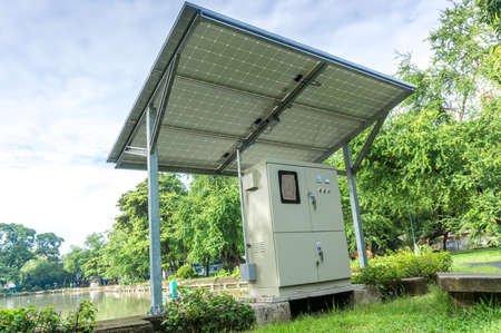 solar panelの写真素材