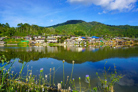 Baan Rak Thai Mae Hong Sonの写真素材