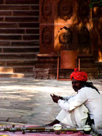 Jodhpur, India - 25th Dec 2010   Winters are the peak tourist season for Rajasthan. Shown here is a...