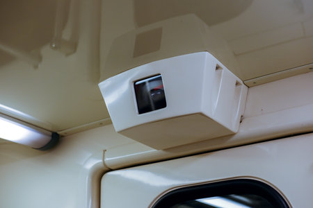 vandalism-proof video surveillance system in the subway car
