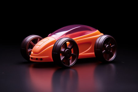 Explore the world of 3D printed toy cars with a dash of generative AI creativity.の素材