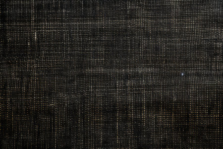 black raw upholstered cloth backdrop, perfect for adding sophistication to your designs. Generative AIの素材