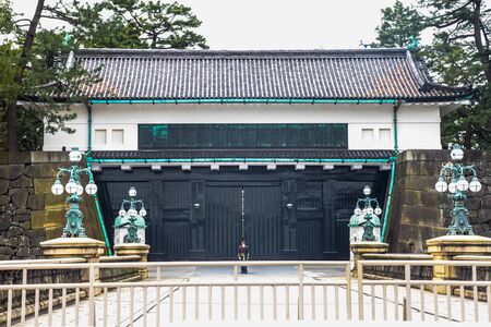 Tokyo Imperial Palace on March 31, 2017 | Japan travel with history landmarkのeditorial素材