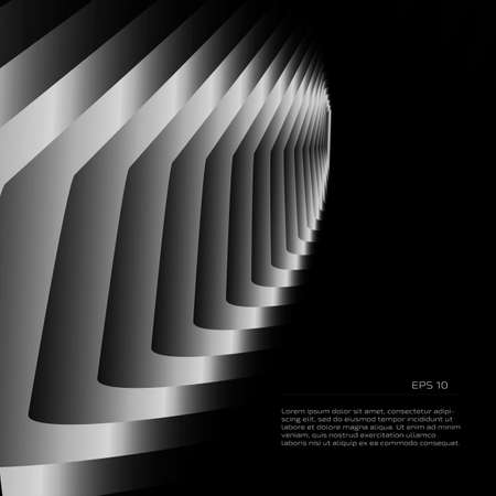 Abstract background with geometryのイラスト素材