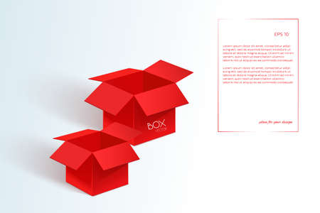 Two red closeup on white background. Vectorのイラスト素材