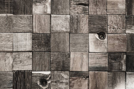 Texture of wooden blocksの写真素材