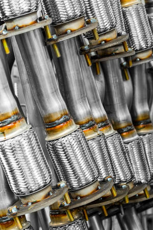 Gases Particles Filter Used In Automotive Industryの写真素材