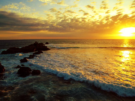 Atlantic coast at Loberia, Argentinaの写真素材