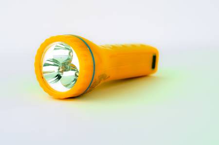 orange Flashlightの写真素材