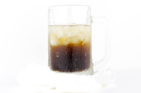 soft drink isolated on white backgroundの写真素材