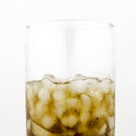 soft drink isolated on white backgroundの写真素材