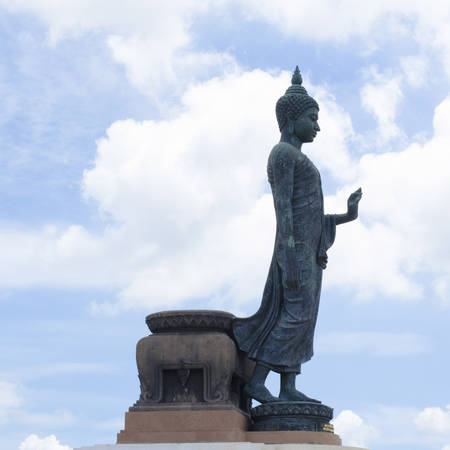Nakhon Pathom -Thailand, Big Buddha Buddhist provinceの写真素材