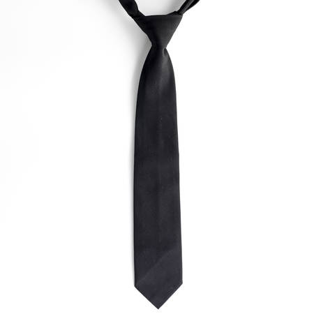 black tie on a white の写真素材