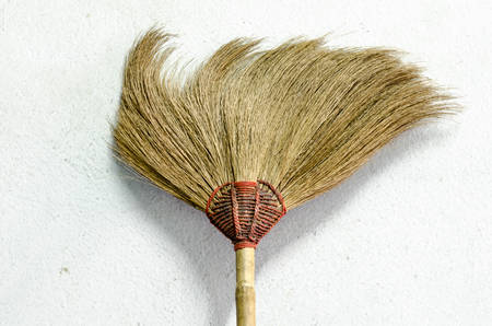 broom for cleaning in house