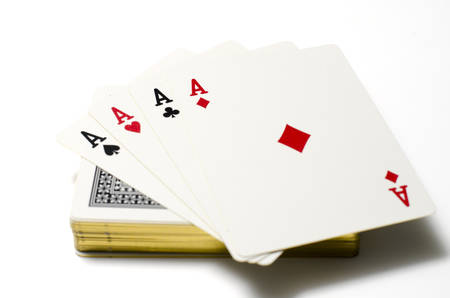 ace card on a white background