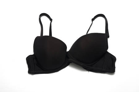 woman bra on a white backgroundの写真素材