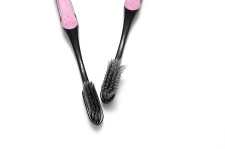 tooth brush on a white background