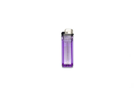 lighter on a white backgroundの写真素材
