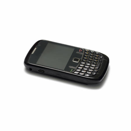 old mobile phone on a white backgroundの写真素材