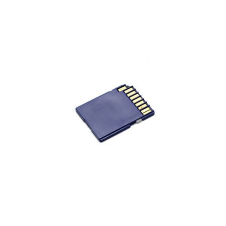 sd card on a white background