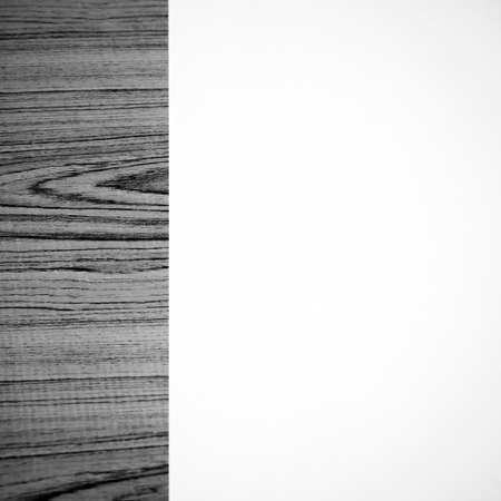 paper on wood black and white color tone styleの写真素材
