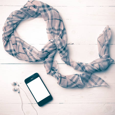 summer tools over white table vintage styleの写真素材