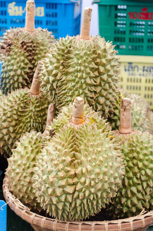 King of fruits, durianの写真素材