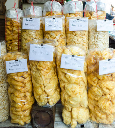 CHINA TOWN,BANGKOK,THAILAND - FEBRUARY 8,2017 : Selling
fish maw in china town,Thailandのeditorial素材