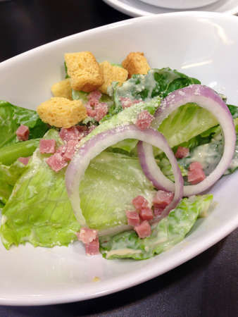 caesar saladの写真素材