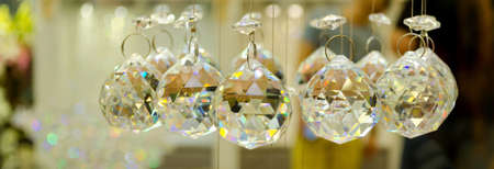 crystal light backgroundの写真素材