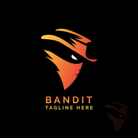The Bandit Logo Templateのイラスト素材