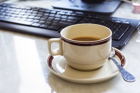 Coffee break timeの写真素材