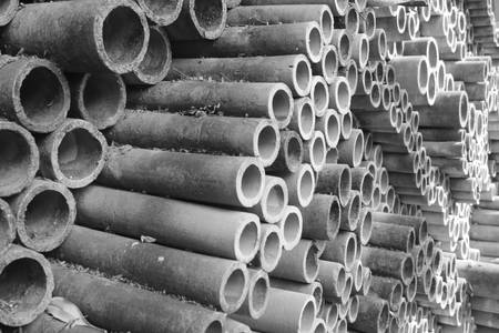 Ceramic pipe wall pattern background.