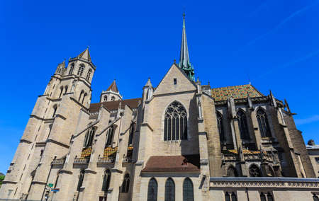 Cathedral of Saint Benigne in Dijon, Burgundy, France.の写真素材