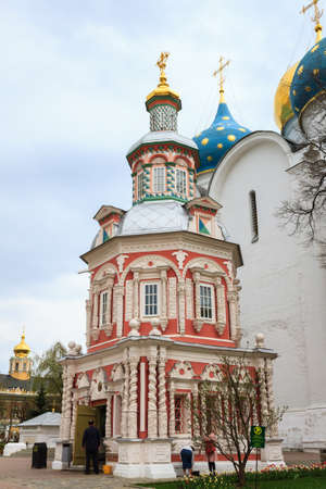 The Holy Trinity-St. Sergius Lavra, Sergiev Posad, Moscow district, Russia.のeditorial素材