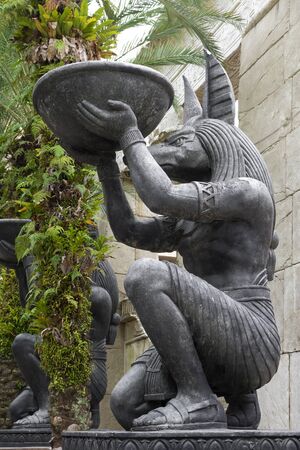 Ancient Egyptian Statueの写真素材