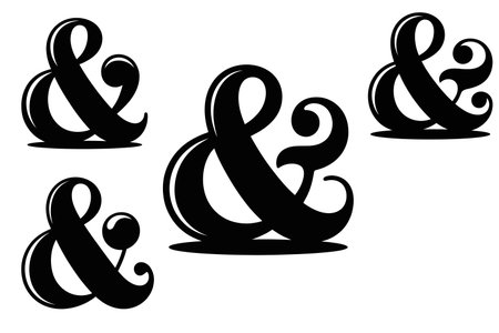 Calligraphic lettering. Isolated on a white background.のイラスト素材