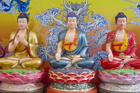 Ancient statue of Amitabha