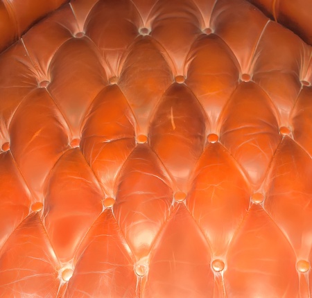 button-tufted leather backgroundの写真素材