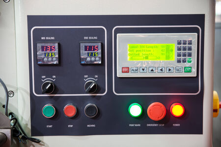 BANGKOK, THAILAND - February 3:The controler machine in Thailand Industrial fair 2014 and Food...