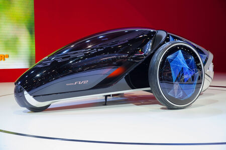 NONTHABURI - March 26: Honda FV2 Eco super save car on display at The 35th Bangkok International...