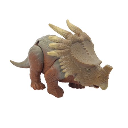 Dinosaur toy on white background  の写真素材