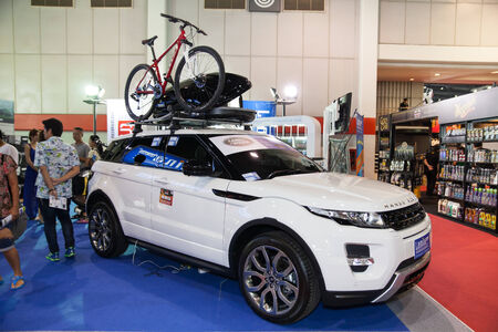 BANGKOK - AUGUST 16 :Car for advanture at Big Motor Sale 2014 on Aug 16,2014 in BITEC ,Bangkok, Thailand.のeditorial素材