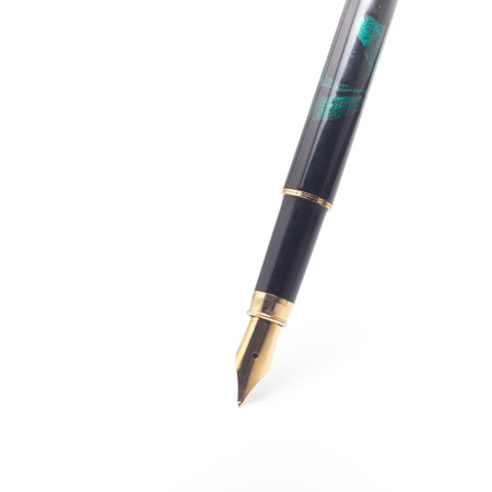Fountain pen isolatedの写真素材