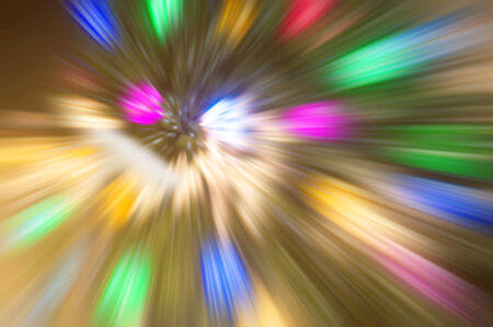Christmas holiday lights with CCTVの写真素材
