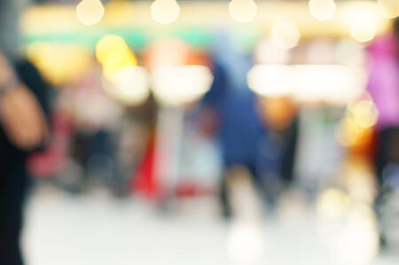Passengers at the Airport ,Motion blur.の写真素材