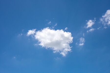 Blue sky and cloud background