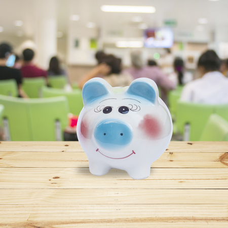 Piggy bank .Concept money saving.の写真素材