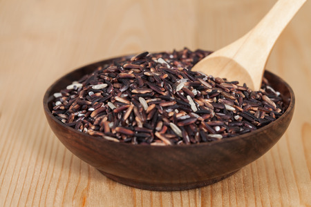 raw Rice berry backgroundの写真素材