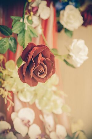 red roses bouquetの写真素材